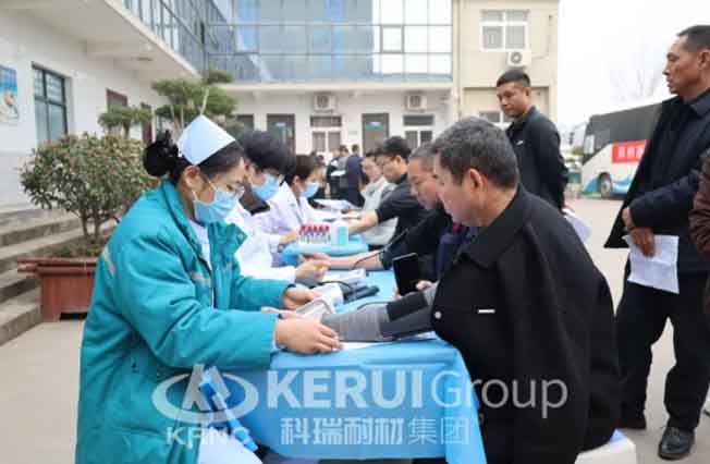 为健康“加码”,为幸福“护航”——必一耐材员工体检活动暖心纪实
